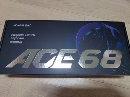 MCHOSE Ace68 리뷰 소프트웨어 래피드 트리거 설정방법 1 ace68 박스